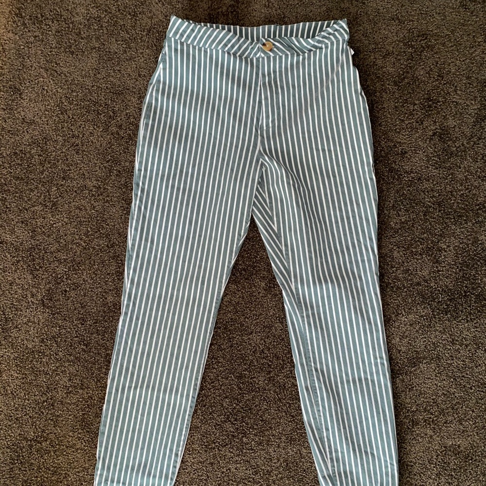 Cropped skinny pants